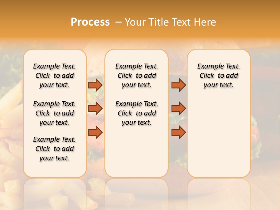 Snacks Potato Fried PowerPoint Template