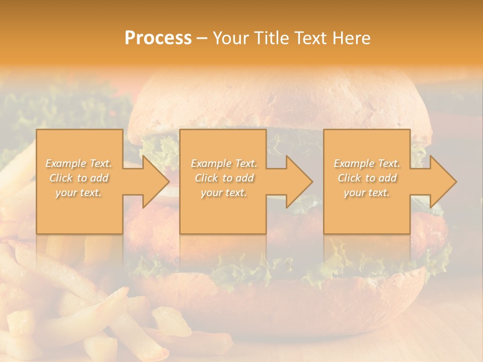 Snacks Potato Fried PowerPoint Template