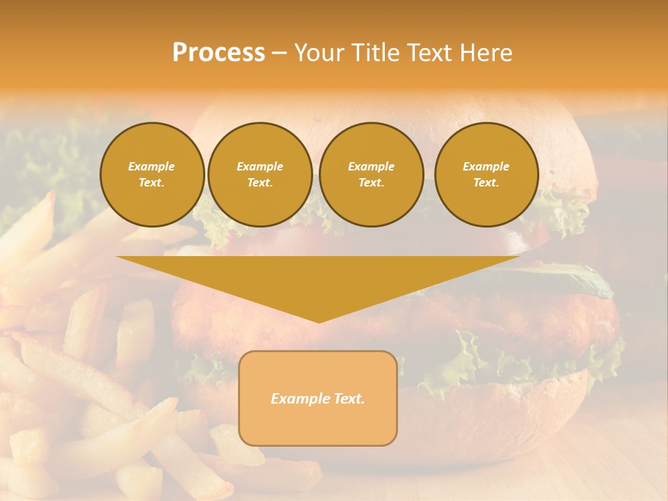 Snacks Potato Fried PowerPoint Template