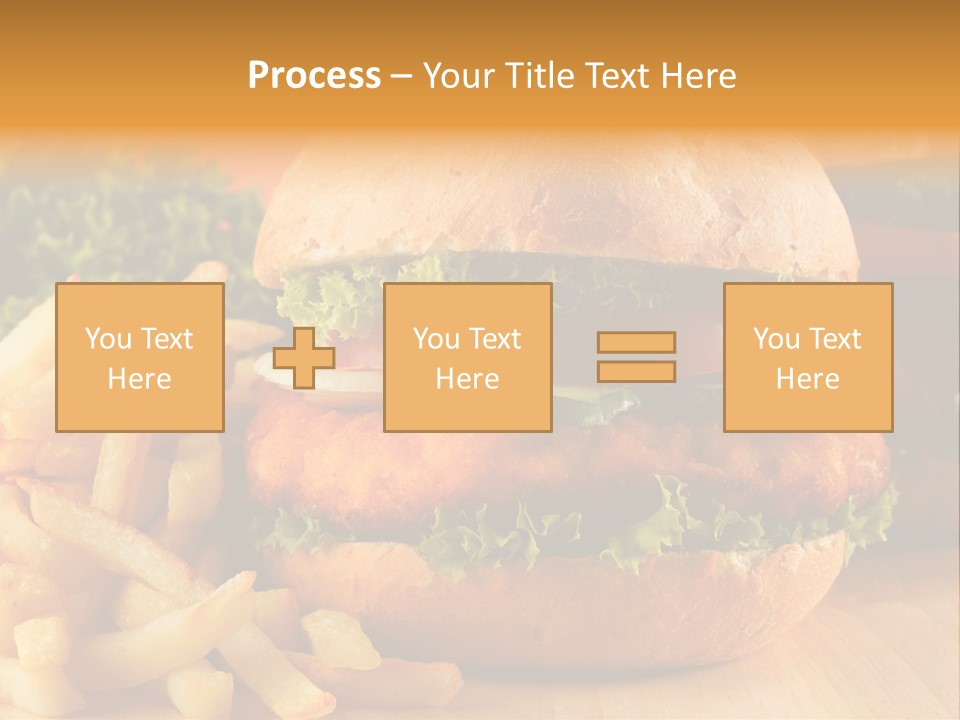 Snacks Potato Fried PowerPoint Template