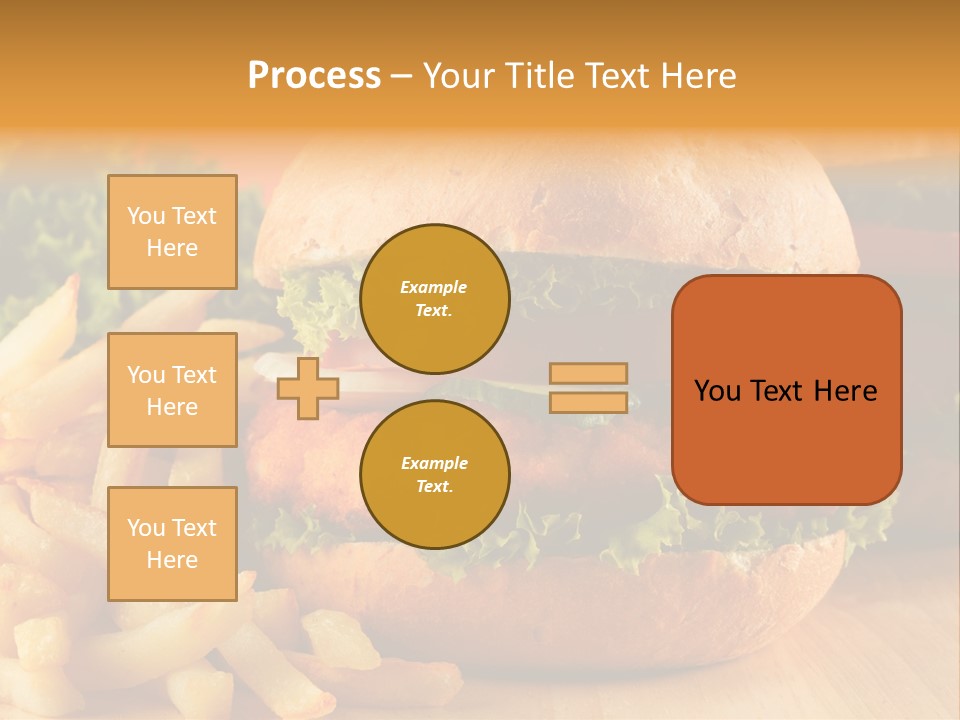 Snacks Potato Fried PowerPoint Template