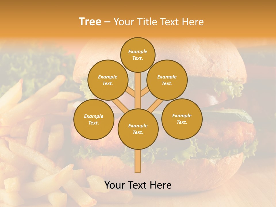 Snacks Potato Fried PowerPoint Template