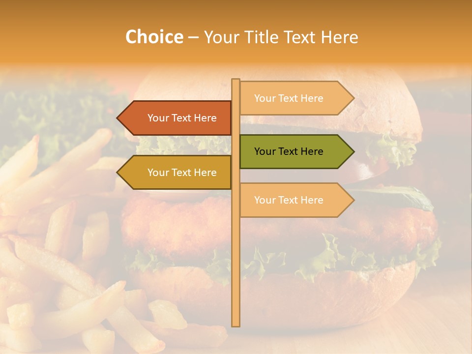 Snacks Potato Fried PowerPoint Template