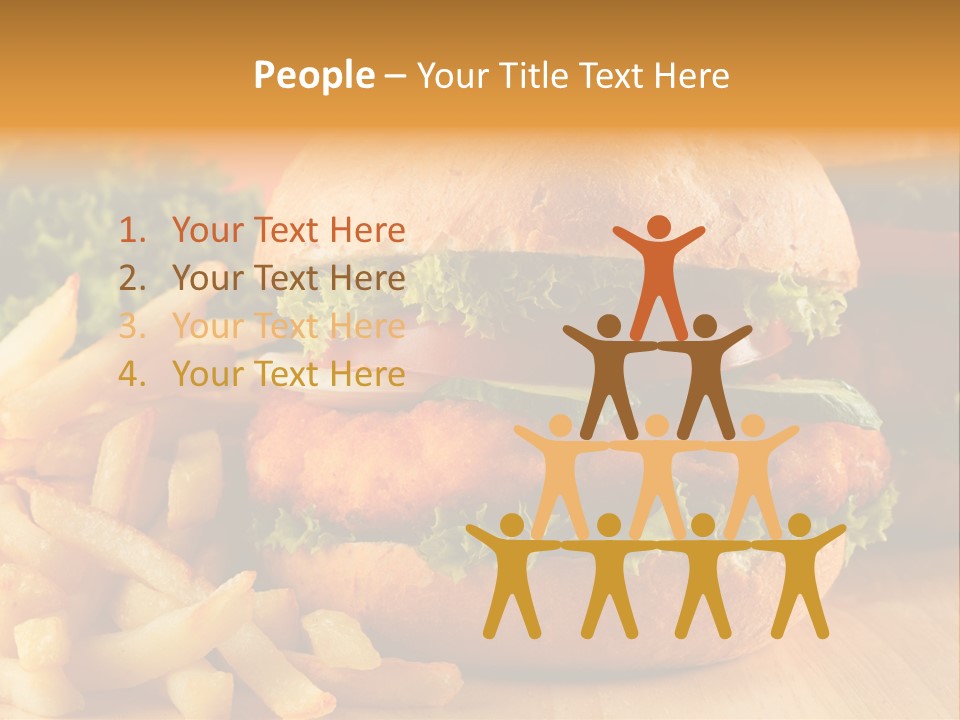 Snacks Potato Fried PowerPoint Template