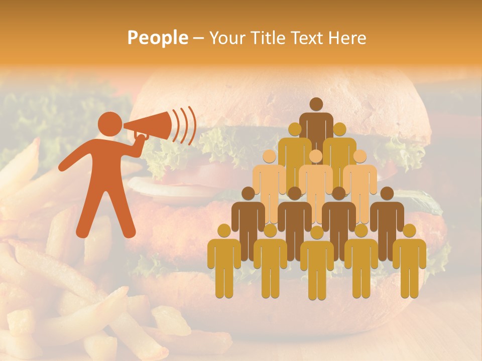 Snacks Potato Fried PowerPoint Template