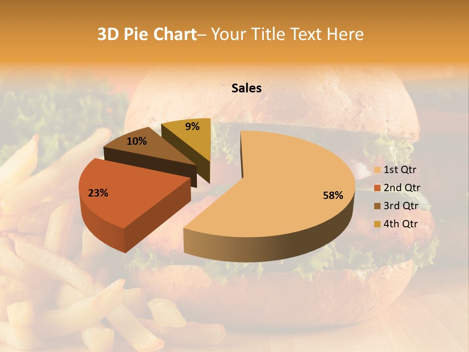 Snacks Potato Fried PowerPoint Template