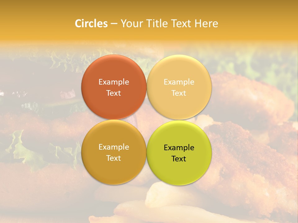 Barbecue Fastfood Grilled PowerPoint Template