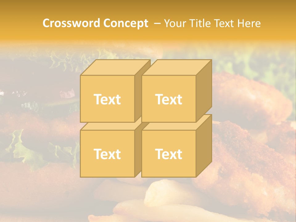 Barbecue Fastfood Grilled PowerPoint Template