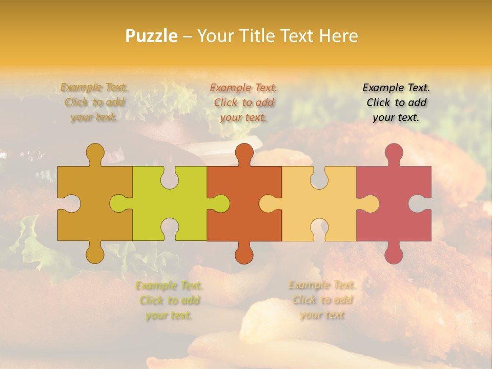 Barbecue Fastfood Grilled PowerPoint Template