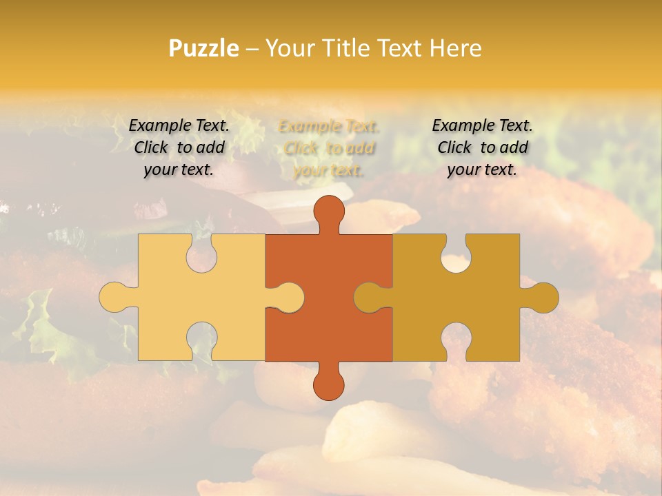 Barbecue Fastfood Grilled PowerPoint Template