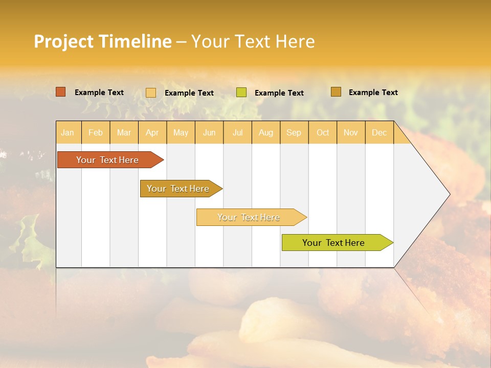 Barbecue Fastfood Grilled PowerPoint Template