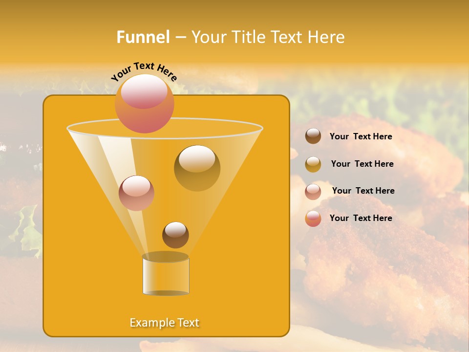 Barbecue Fastfood Grilled PowerPoint Template