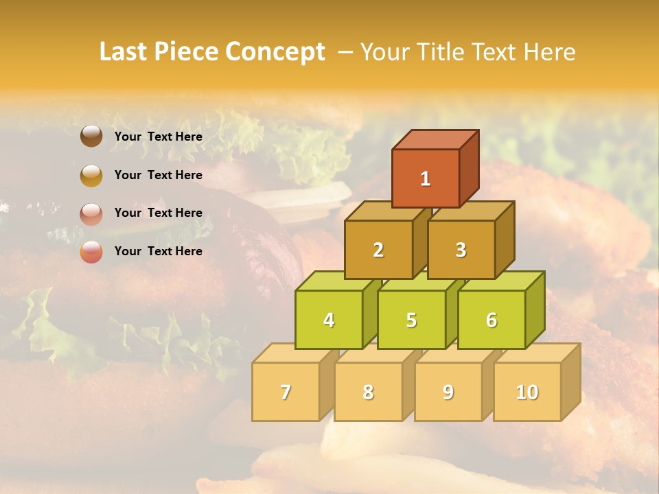 Barbecue Fastfood Grilled PowerPoint Template