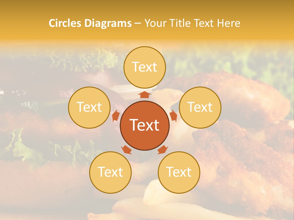 Barbecue Fastfood Grilled PowerPoint Template