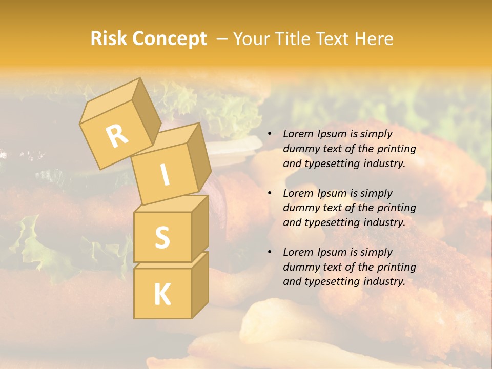 Barbecue Fastfood Grilled PowerPoint Template