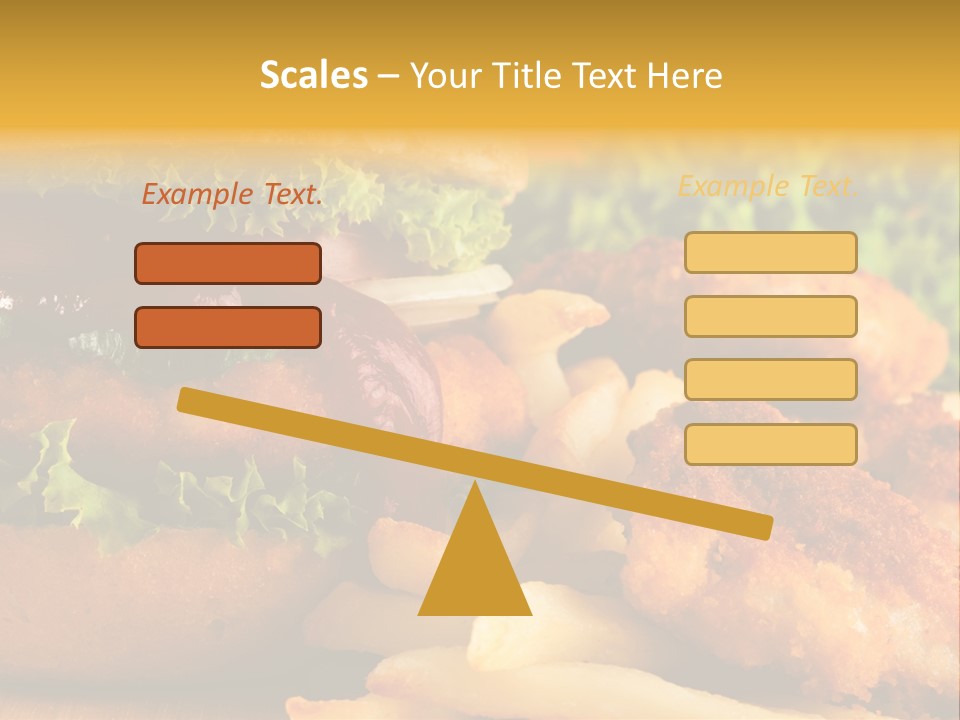 Barbecue Fastfood Grilled PowerPoint Template