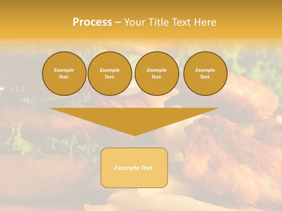 Barbecue Fastfood Grilled PowerPoint Template