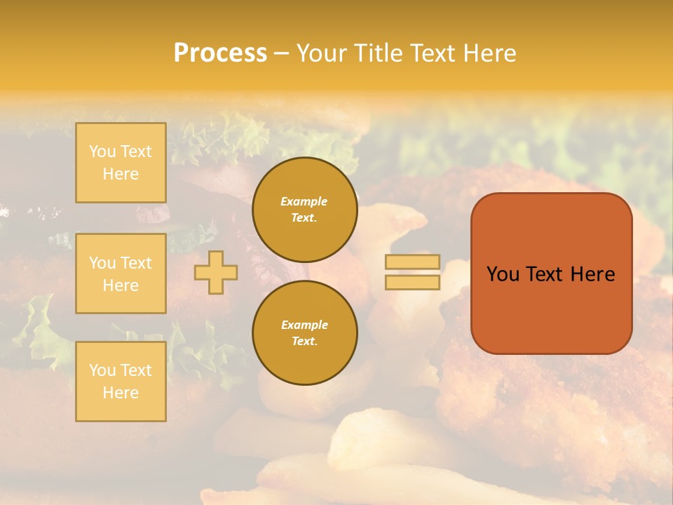 Barbecue Fastfood Grilled PowerPoint Template