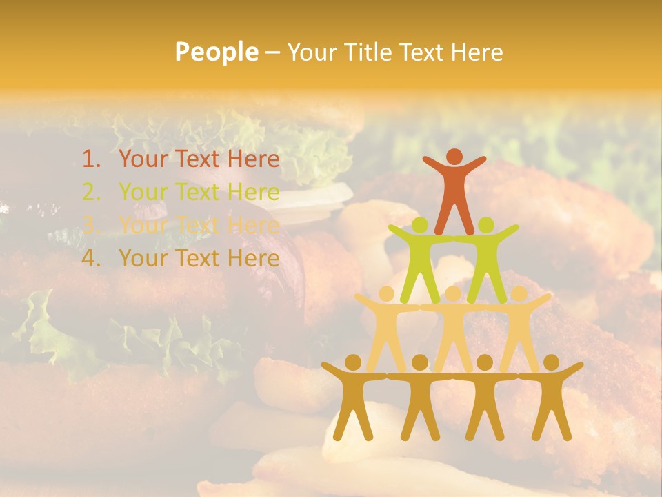 Barbecue Fastfood Grilled PowerPoint Template