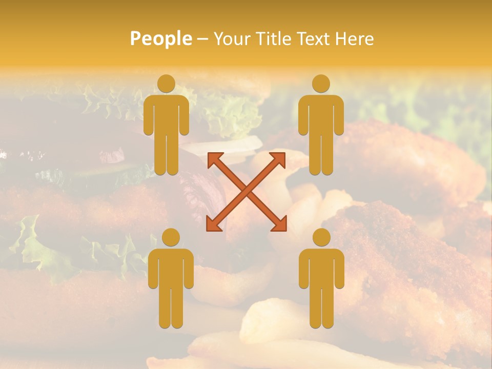 Barbecue Fastfood Grilled PowerPoint Template