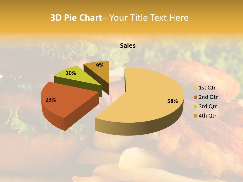 Barbecue Fastfood Grilled PowerPoint Template