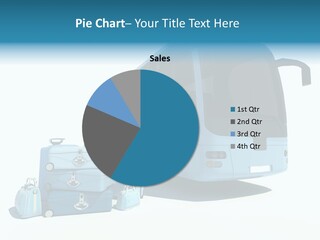 Vehicle Tourism Suitcase PowerPoint Template