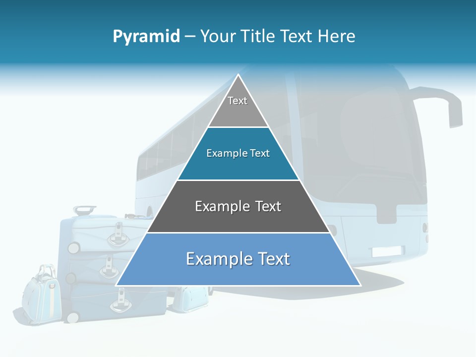 Vehicle Tourism Suitcase PowerPoint Template