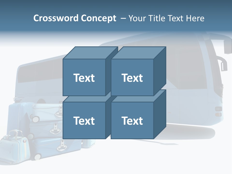 Bus Vehicle Case PowerPoint Template