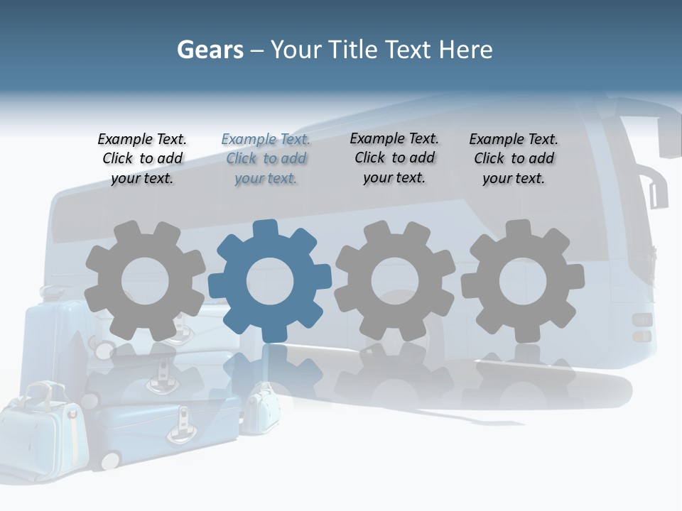 Bus Vehicle Case PowerPoint Template