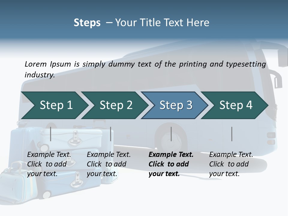 Bus Vehicle Case PowerPoint Template