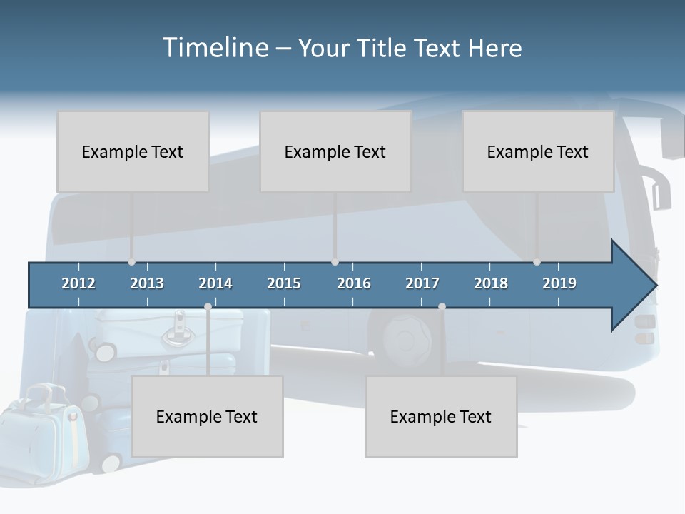 Bus Vehicle Case PowerPoint Template