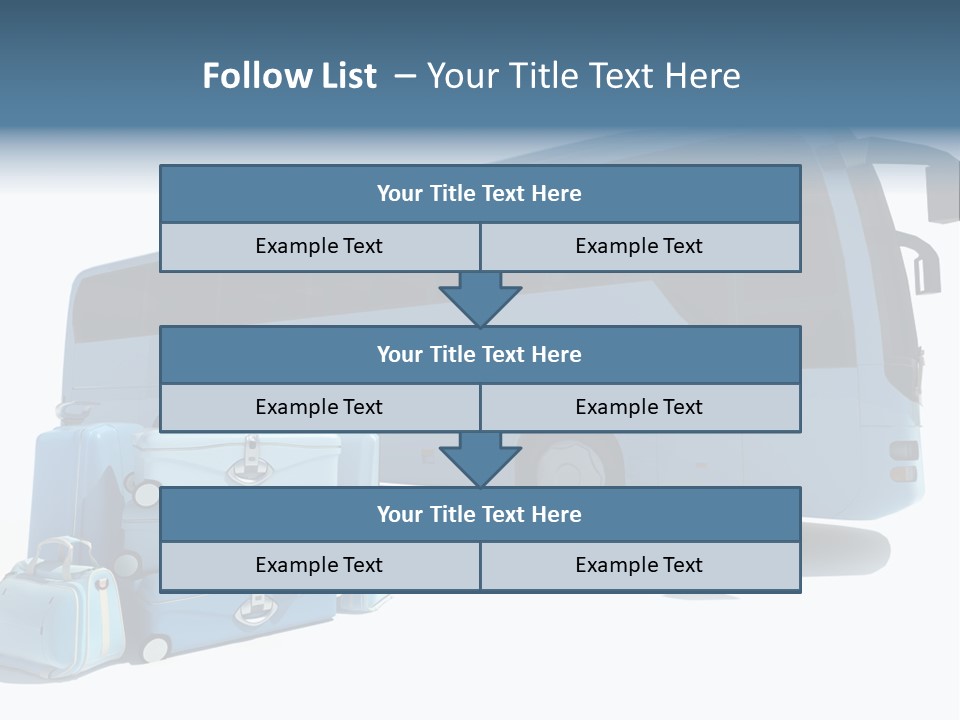 Bus Vehicle Case PowerPoint Template