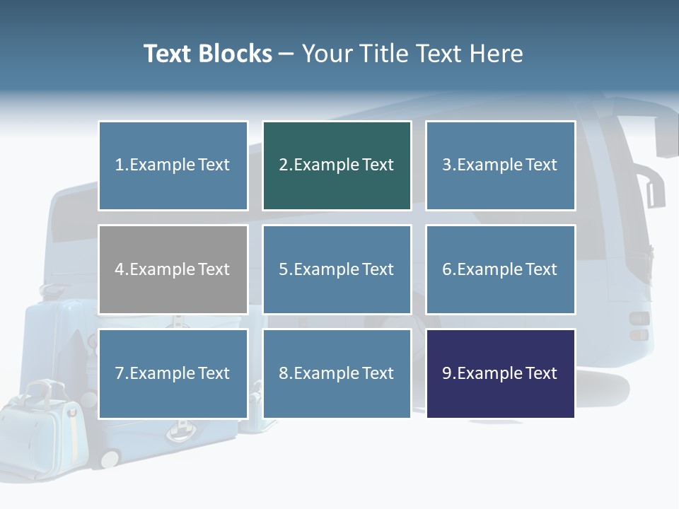 Bus Vehicle Case PowerPoint Template