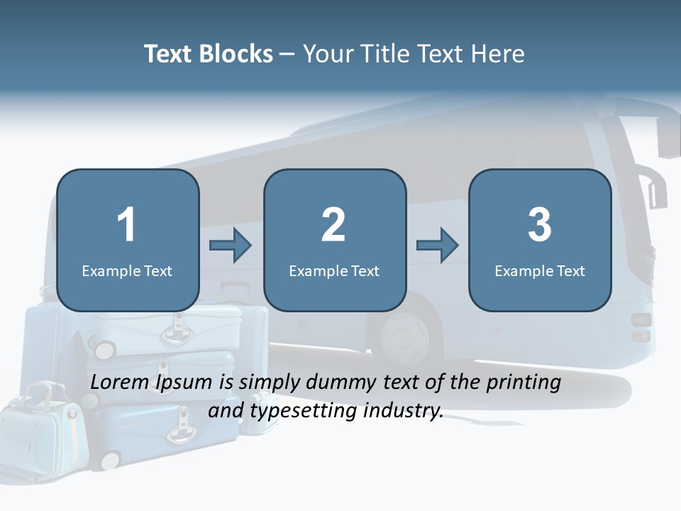 Bus Vehicle Case PowerPoint Template