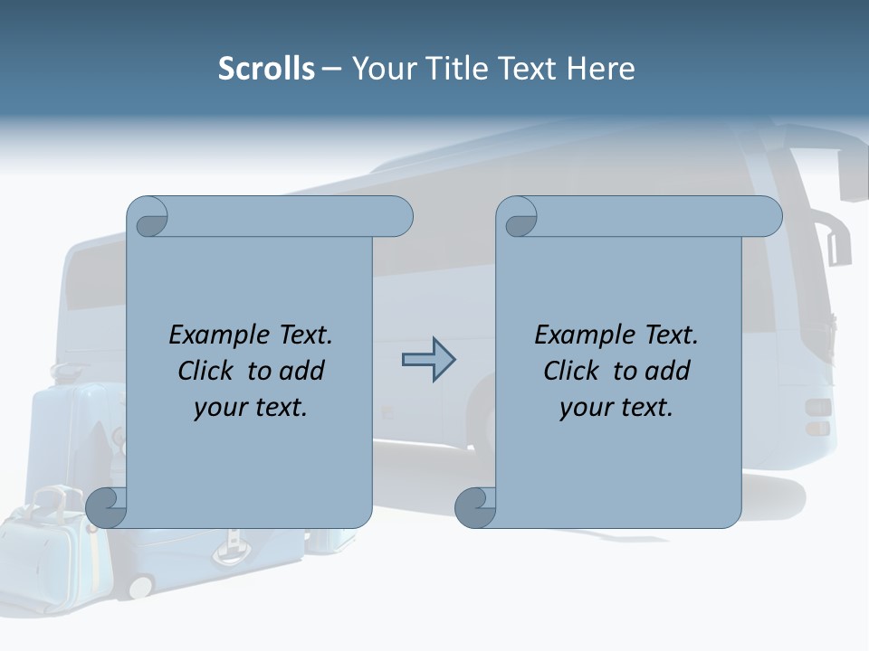 Bus Vehicle Case PowerPoint Template