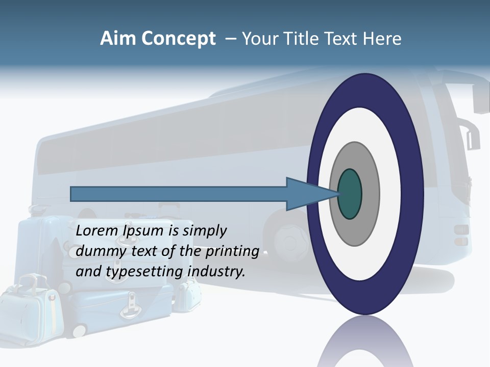 Bus Vehicle Case PowerPoint Template
