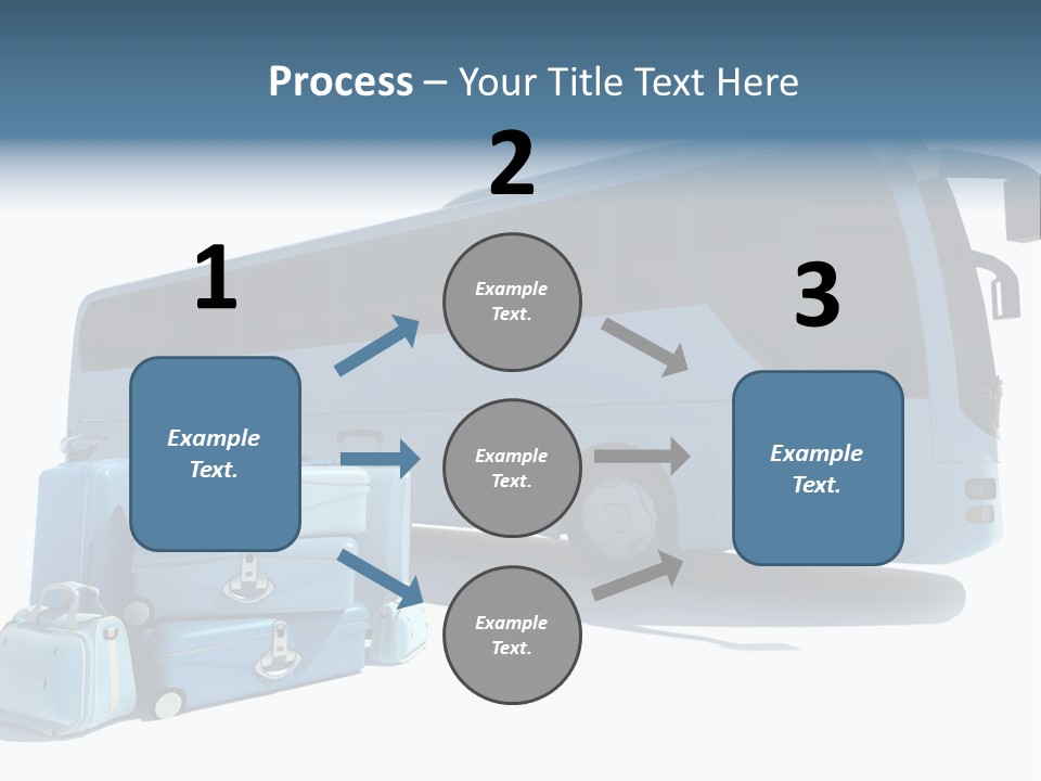 Bus Vehicle Case PowerPoint Template