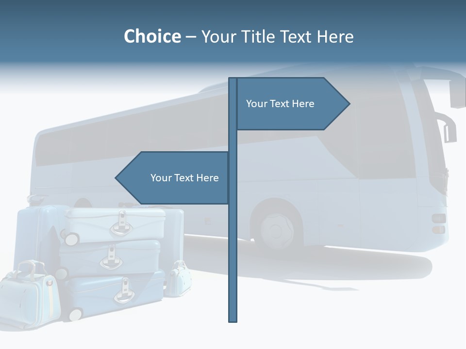 Bus Vehicle Case PowerPoint Template