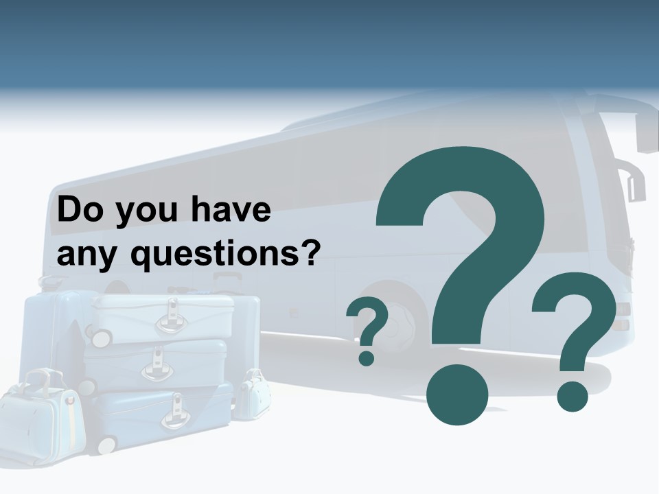 Bus Vehicle Case PowerPoint Template