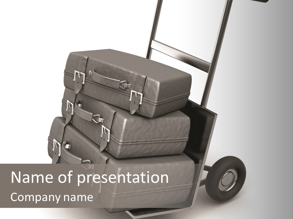 Case Vehicle Transit PowerPoint Template