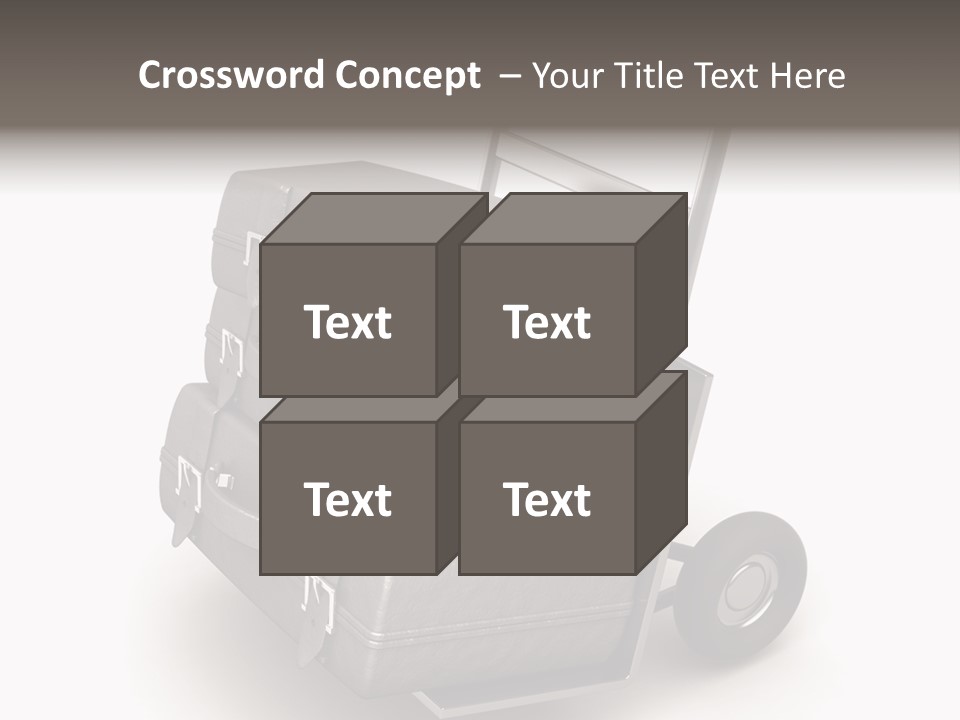 Case Vehicle Transit PowerPoint Template