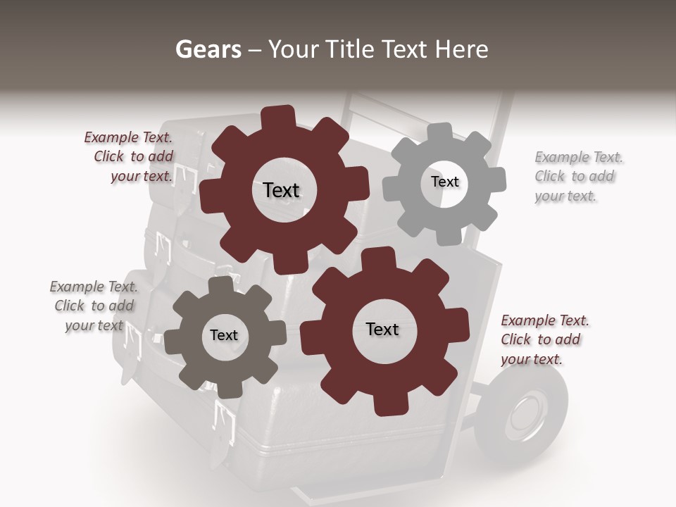 Case Vehicle Transit PowerPoint Template