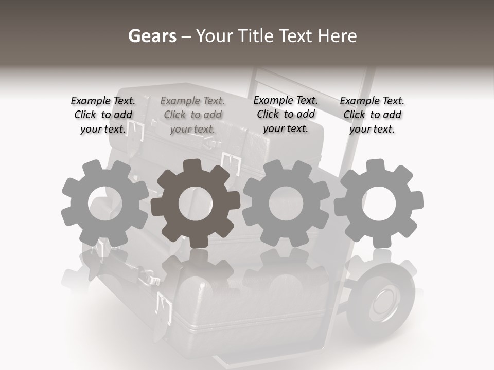 Case Vehicle Transit PowerPoint Template