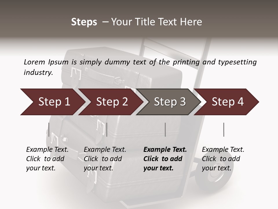 Case Vehicle Transit PowerPoint Template
