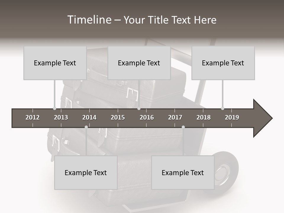 Case Vehicle Transit PowerPoint Template