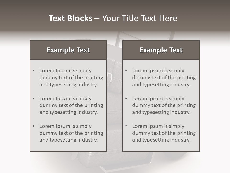 Case Vehicle Transit PowerPoint Template