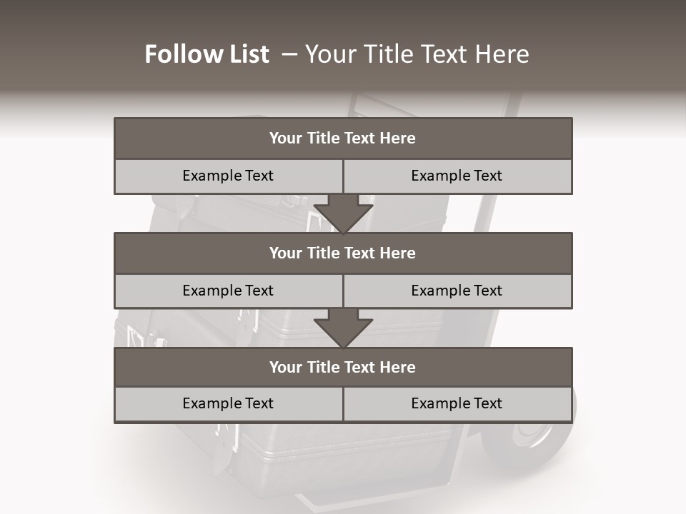 Case Vehicle Transit PowerPoint Template