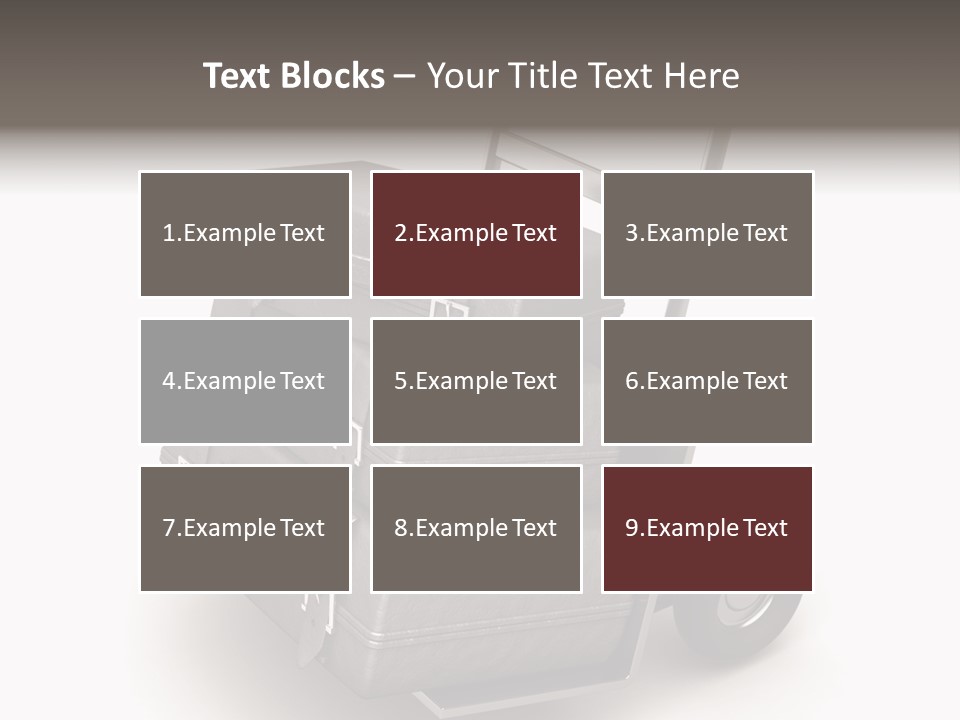 Case Vehicle Transit PowerPoint Template