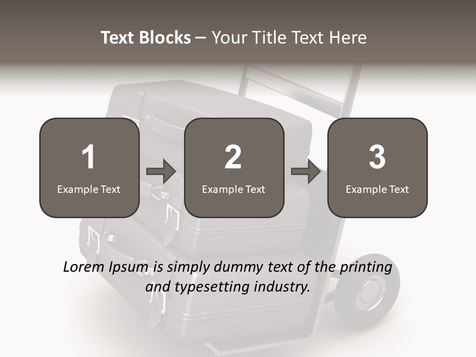 Case Vehicle Transit PowerPoint Template