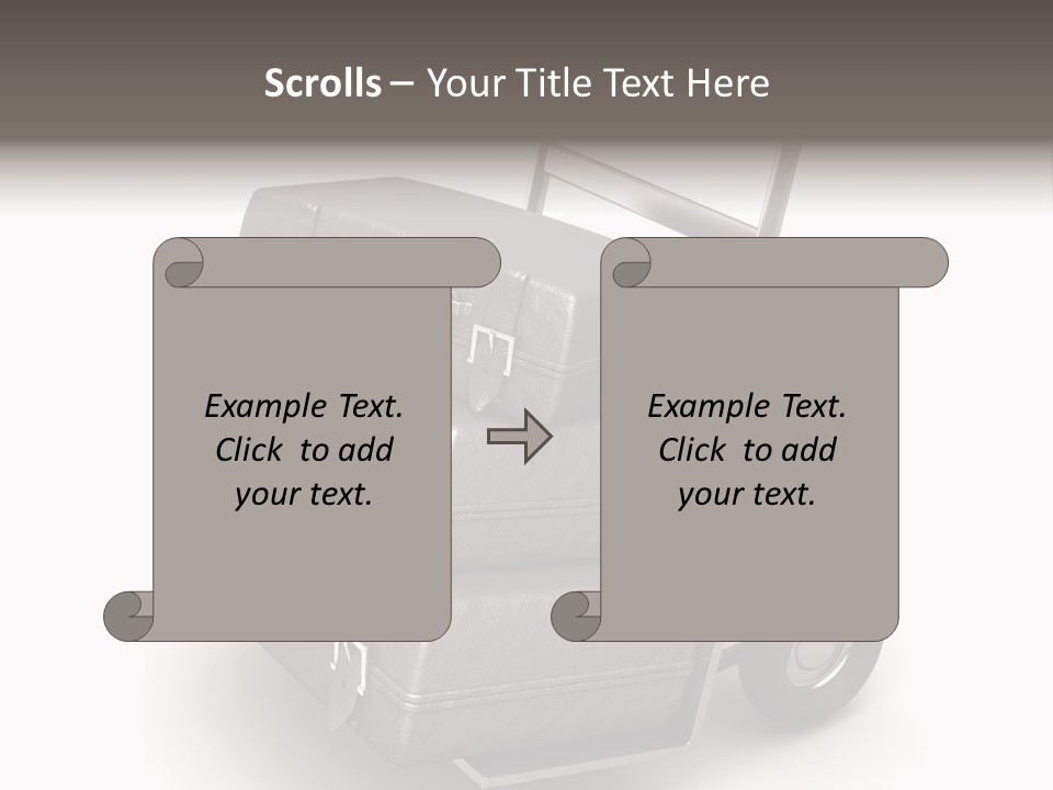Case Vehicle Transit PowerPoint Template